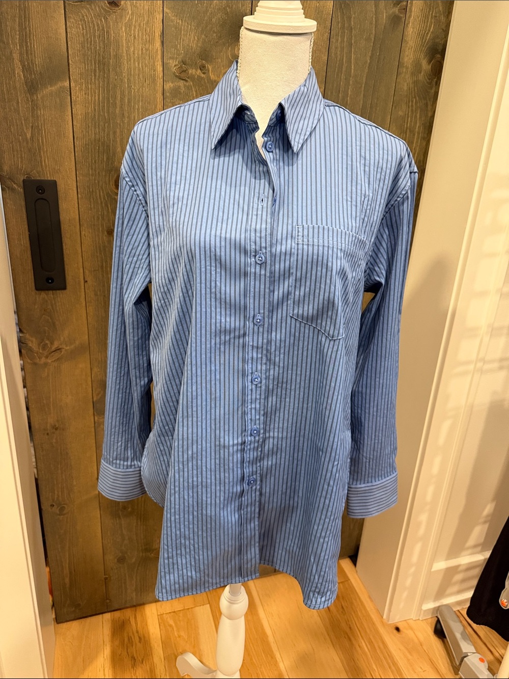 Athleta Relaxed Fit Poplin Shirt - Like New